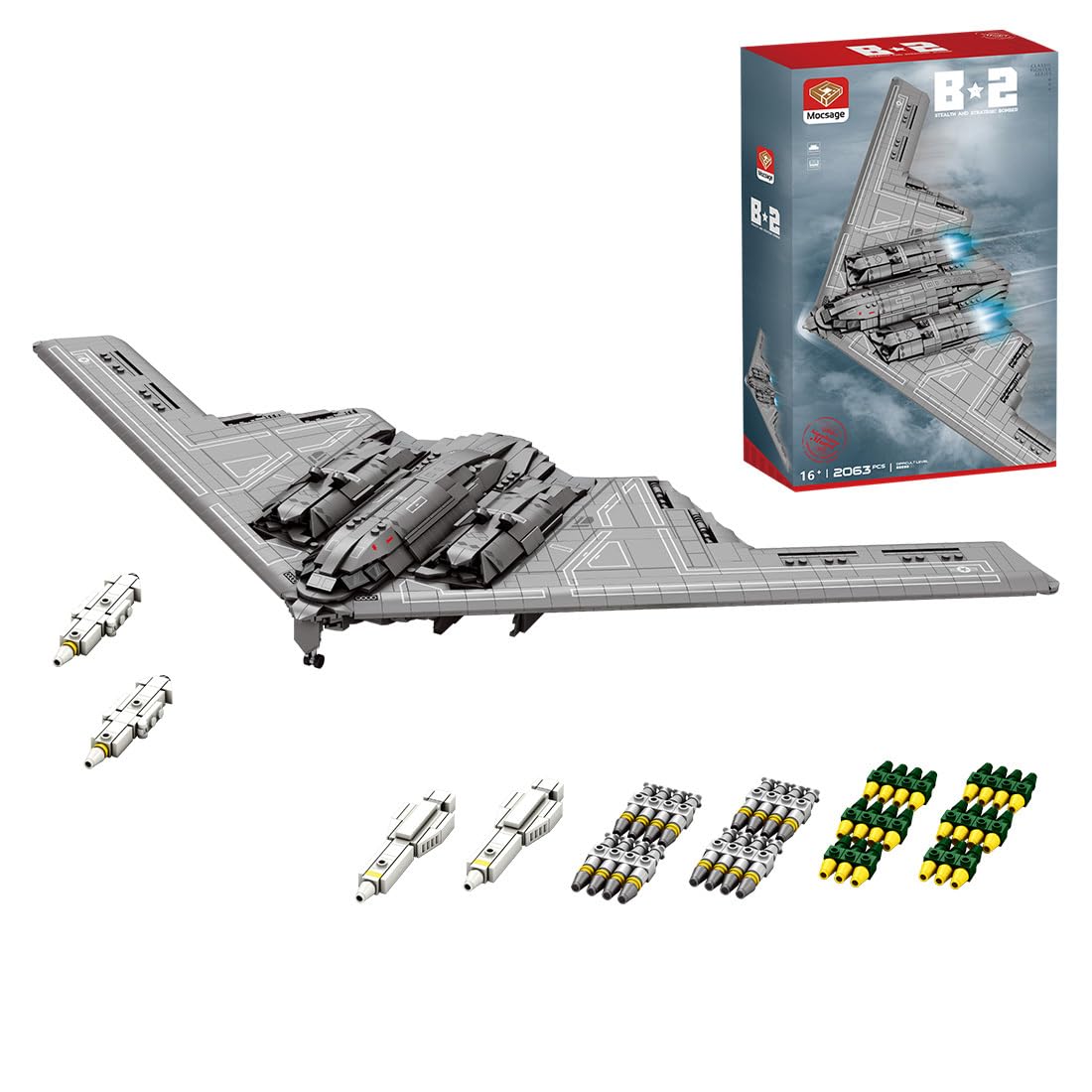 Amazon.co.jp: PLAYBUDDY 1/70 B2 スピリットステルス爆撃機組み立て